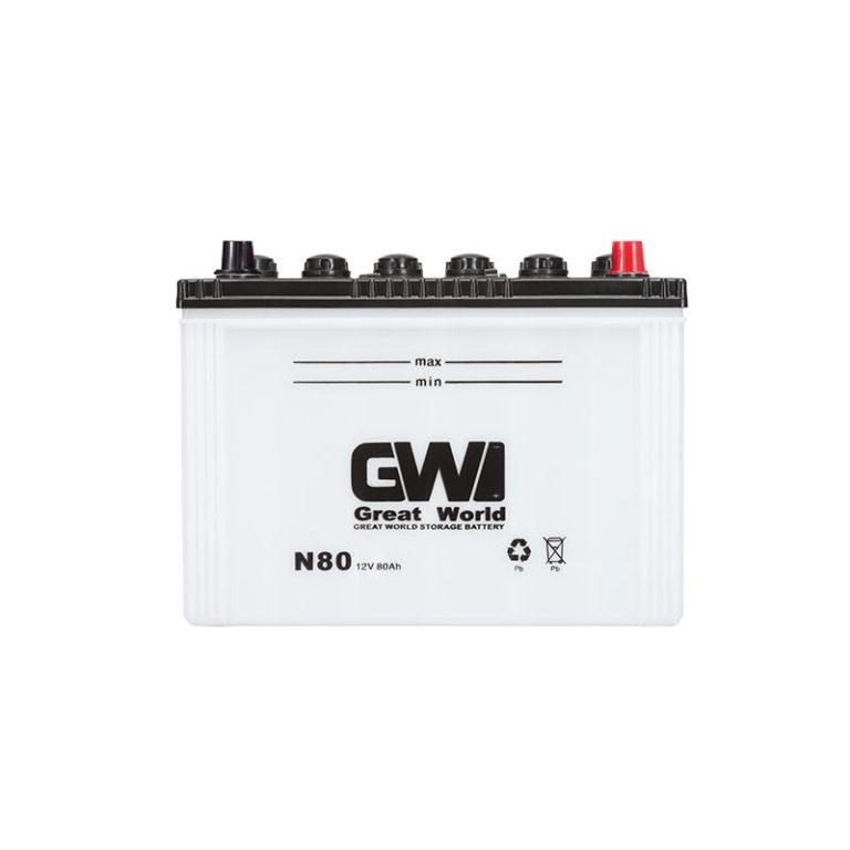 12V 80AH JIS Dry Charged Accumulator