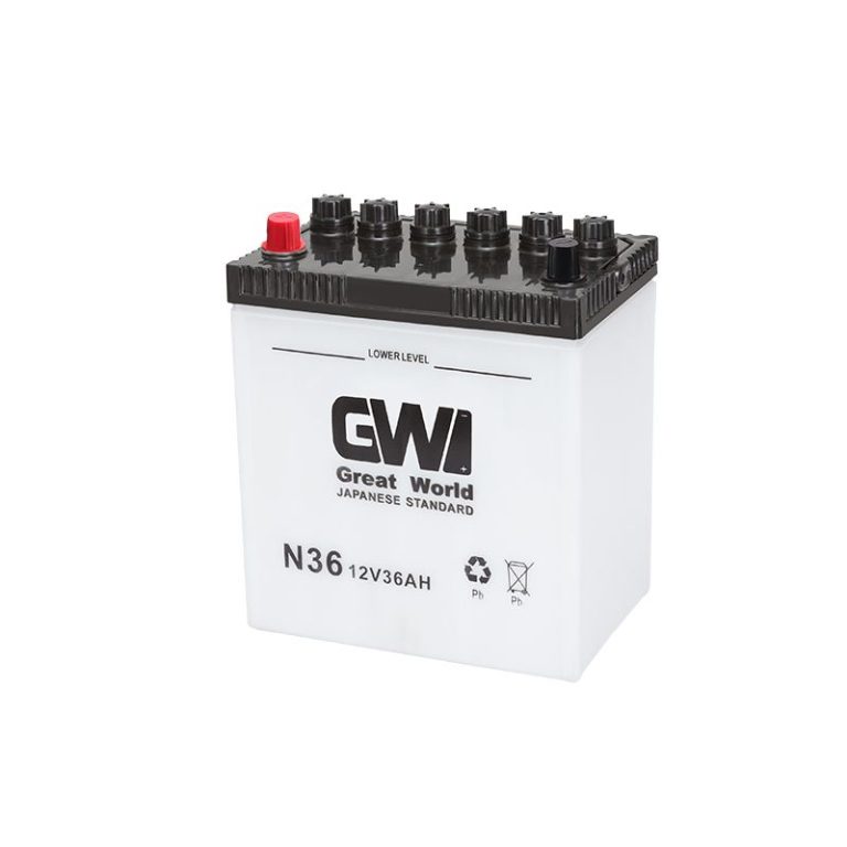 12v 36ah JIS Dry Charged Battery