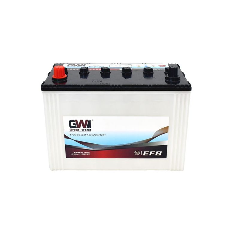 JIS 12v High CCA EFB Battery