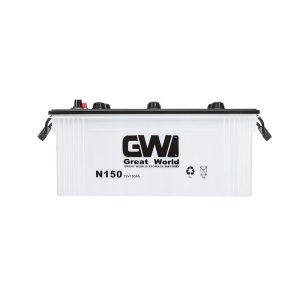 N150 12V 150AH Dry-charged Car Battery